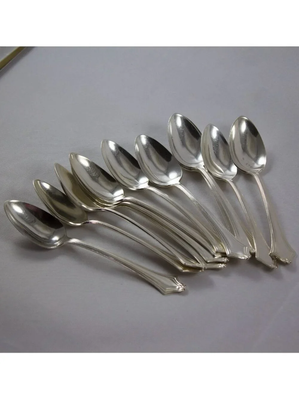 Antique Trenton Silverplate 1915 Wallace Silver 37 Pieces Pat. Feb 23 1915